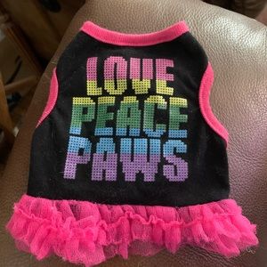 Top Paw. Size xxsmall. Fits teacup or puppy chihuahua.